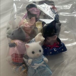 A bunch of calico critters